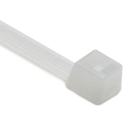 HellermannTyton T40R9C2 | Cable Tie, 8.3" Long, UL Rated, 40lb Tensile Strength, PA66, Natural, 100/pkg