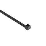 HellermannTyton T50I0UVC2 | UV Resistant Cable Tie, 12" Long, Ul Rated, 50Lb Tensile Strength, Pa66Uv, Black, 100/Pkg