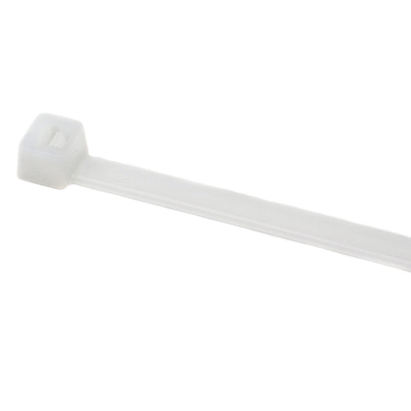 HellermannTyton T50I9VOC2 | Flame Retardant Cable Tie, 12" Long, Ul Rated, 50Lb Tensile Strength, Pa66V0, Natural, 100/Pkg