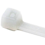 HellermannTyton T50I9C2 | Cable Tie, 12" Long, Ul Rated, 50Lb Tensile Strength, Pa66, Natural, 100/Pkg