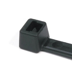 HellermannTyton T50L0HSUVM4 | High-Temp Cable Tie, 15" Long, Ul Rated, 50Lb Tensile Strength, Pa66Hsuv, Black, 1000/Pkg