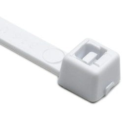 HellermannTyton T50L10C2 | Cable Tie, 15.35" Long, UL Rated, 50lb Tensile Strength, PA66, White, 100/pkg