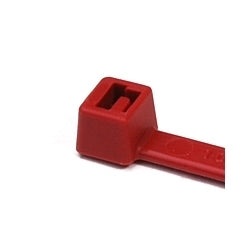 HellermannTyton T50L2C2UL | Cable Tie, 15" Long, Ul Rated, 50Lb Tensile Strength, Pa66, Red, 100/Pkg