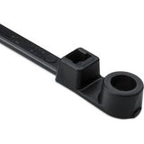 HellermannTyton T50MR9C2 | 1-Pc Cable Tie/Screw Mount, 8.5" Long, #10 Screw, 1.8" Max Bundle Dia, 50Lb, Pa66, Natural, 100/Pkg