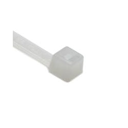 HellermannTyton T50S9C2 | Cable Tie, 6.3" Long, UL Rated, 50lb Tensile Strength, PA66, Natural, 100/pkg