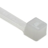 HellermannTyton T50S9C2 | Cable Tie, 6.3" Long, UL Rated, 50lb Tensile Strength, PA66, Natural, 100/pkg