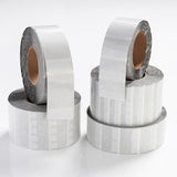 HellermannTyton TAG9T3-100B | Thermal Transfer Labels, Self-Laminating, 1.0" X .75" X 2.25", 3 Across, Vl, White, 5000/Roll