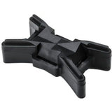 HellermannTyton TELS-SPK2 | Extended-Length Tie Spacer, Pp, Black, 50/Pkg