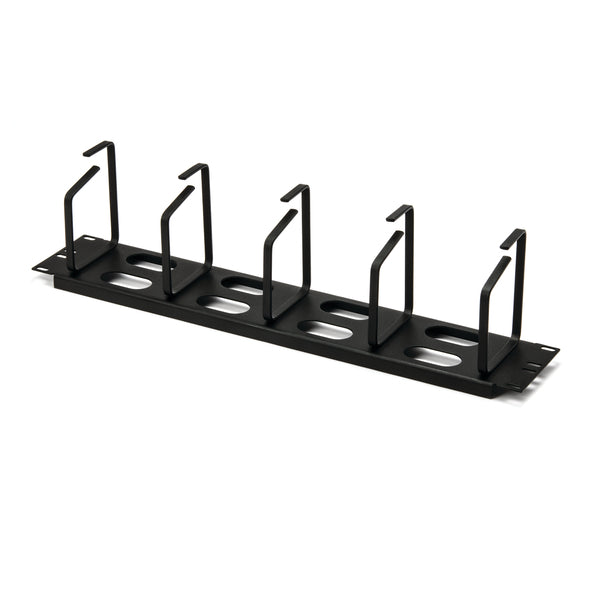 HellermannTyton THCO2 | Horizontal Cable Organizer With Metal Rings, 2U, 1/Box
