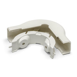 HellermannTyton TSR1FW-29 | External Corner Cover, 3/4", 1" Bend Radius, PVC, Office White, 1/bag