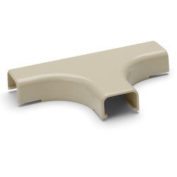 HellermannTyton TSR1I-21 | Tee Cover, 1" Bend Radius, PVC, Ivory, 1/bag