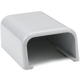 HellermannTyton TSR1W-36 | End Cap, 3/4", PVC, White, 1/bag