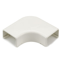 HellermannTyton TSR2FW-25 | Elbow Cover, 1-1/4", 1" Bend Radius, Pvc, Office White, 1/Bag