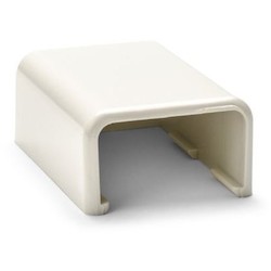 HellermannTyton TSR2FW-36 | End Cap, 1-1/4", 2-Piece, Pvc, Office White, 10 Individual/Bg