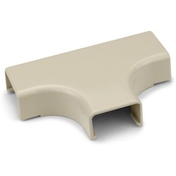 HellermannTyton TSR2I-21-1 | Tee Cover, 1-1/4", 1" Bend Radius, Pvc, Ivory, 1/Bg