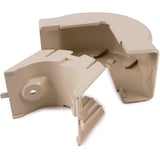 HellermannTyton TSR2I-29-1 | External Corner Cover, 1-1/4", 1" Bend Radius, Pvc, Ivory, 1/Bg