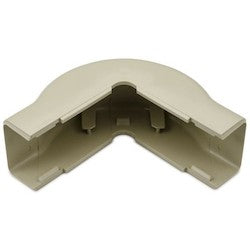 HellermannTyton TSR2I-29-1 | External Corner Cover, 1-1/4", 1" Bend Radius, Pvc, Ivory, 1/Bg