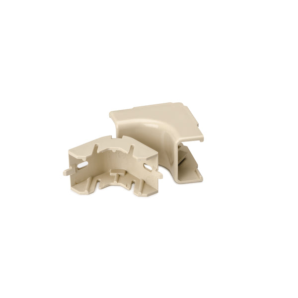 HellermannTyton TSRP2I-33-1 | Internal Corner Cover, 1-1/4", 1" Bend Radius, PVC, Ivory, 1/bag
