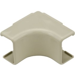 HellermannTyton TSR2I-33-1 | Internal Corner Cover, 1-1/4", 1" Bend Radius, PVC, Ivory, 1/bag