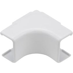 HellermannTyton TSR2W-33-1 | Internal Corner Cover, 1-1/4", 1" Bend Radius, Pvc, White, 1/Bg