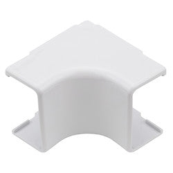 HellermannTyton TSR3W-33 | Internal Corner Cover, 1-3/4", 1" Bend Radius, PVC, White, 1/bag