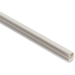HellermannTyton TSRP1FW-6A | One Piece Power Rated Raceway, 3/4", 6.0 ft Long, PVC, Office White, 120ft/Carton
