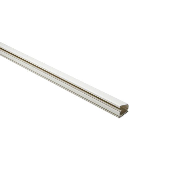 HellermannTyton TSRP2FW-6A | One Piece Power Rated Raceway, 1-1/4", 6.0 Ft Long, Pvc, Office White, 120Ft/Carton