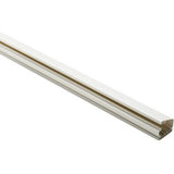 HellermannTyton TSRP1FW-8A | One Piece Power Rated Raceway, 3/4", 8.0 Ft Long, Pvc, Office White, 160Ft/Carton