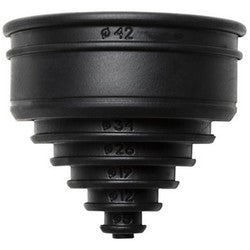 HellermannTyton TSRP1I-12 | Reducer, 1-3/4" To 1-1/4" (Tsrp3 To Tsrp2), Pvc, Ivory, 10 Individual/Pkg