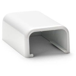 HellermannTyton TSRP1W-36 | End Cap, 3/4", PVC, White, 1/bag