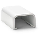HellermannTyton TSRP1W-36 | End Cap, 3/4", PVC, White, 1/bag