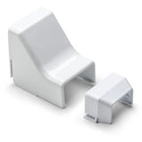 HellermannTyton TSRP2FW-50 | Ceiling Drop, 1-1/4", 3-Piece, Pvc, Office White, 10 Individual/Bg