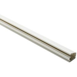 HellermannTyton TSRP2FW-6A | One Piece Power Rated Raceway, 1-1/4", 6.0 Ft Long, Pvc, Office White, 120Ft/Carton