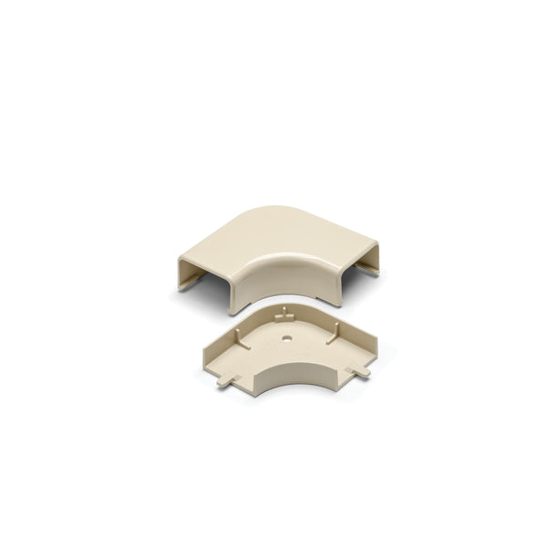 HellermannTyton TSRP2I-25-1 | Elbow Cover, 1-1/4", 1" Bend Radius, PVC, Ivory, 1/bag