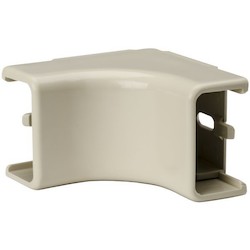 HellermannTyton TSRP2I-33-1 | Internal Corner Cover, 1-1/4", 1" Bend Radius, PVC, Ivory, 1/bag