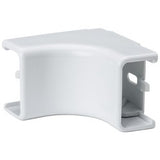 HellermannTyton TSRP2W-33-1 | Internal Corner Cover, 1-1/4", 1" Bend Radius, PVC, White, 1/bag