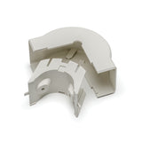 HellermannTyton TSRP3FW-29-1 | External Corner Cover, 1-3/4", 1" Bend Radius, Pvc, Office White, 1/Bg