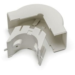 HellermannTyton TSRP3FW-29-1 | External Corner Cover, 1-3/4", 1" Bend Radius, Pvc, Office White, 1/Bg