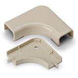 HellermannTyton TSRP3I-25-1 | Elbow Cover, 1-3/4", 1" Bend Radius, PVC, Ivory, 1/bag