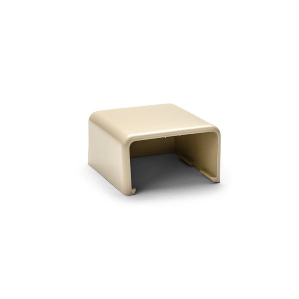 HellermannTyton TSRP3I-36 | End Cap, 1-3/4", PVC, Ivory, 1/bag