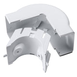 HellermannTyton TSRP3W-29-1 | External Corner Cover, 1-3/4", 1" Bend Radius, Pvc, White, 1/Bg