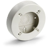 HellermannTyton TSRPFW-RB | Round Junction Box, 1-1/4" Deep, Pvc, Office White, 1/Bg