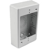 HellermannTyton TSRPW-JB1 | Single Gang Junction Box, 1-1/4" Deep, Pvc, White, 1/Bg