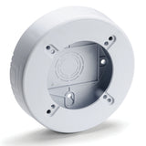 HellermannTyton TSRPW-RB | Round Junction Box, 1-1/4" Deep, Pvc, White, 1/Bg