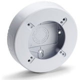 HellermannTyton TSRPW-RB | Round Junction Box, 1-1/4" Deep, Pvc, White, 1/Bg