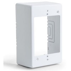 HellermannTyton TSRW-JB3 | Single Gang Junction Box, 2.77" Deep, Pvc, White, 1/Bg
