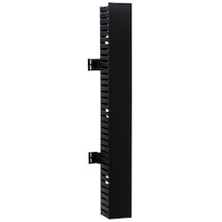 HellermannTyton VWMSC4X5BK | Vertical Wire Manager Single-Sided, Center Mount, 4.0" x 5.0" x 35.0", Black, 1/box