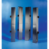 HellermannTyton VWMSS4X5BK7 | Vertical Wire Manager Single-Sided, Side Mount, 4.0" X 5.0" X 83.0", Black, 1/Box