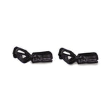 HellermannTyton WMBH | Wire Management Bracket Hinges, Black, 25/pkg