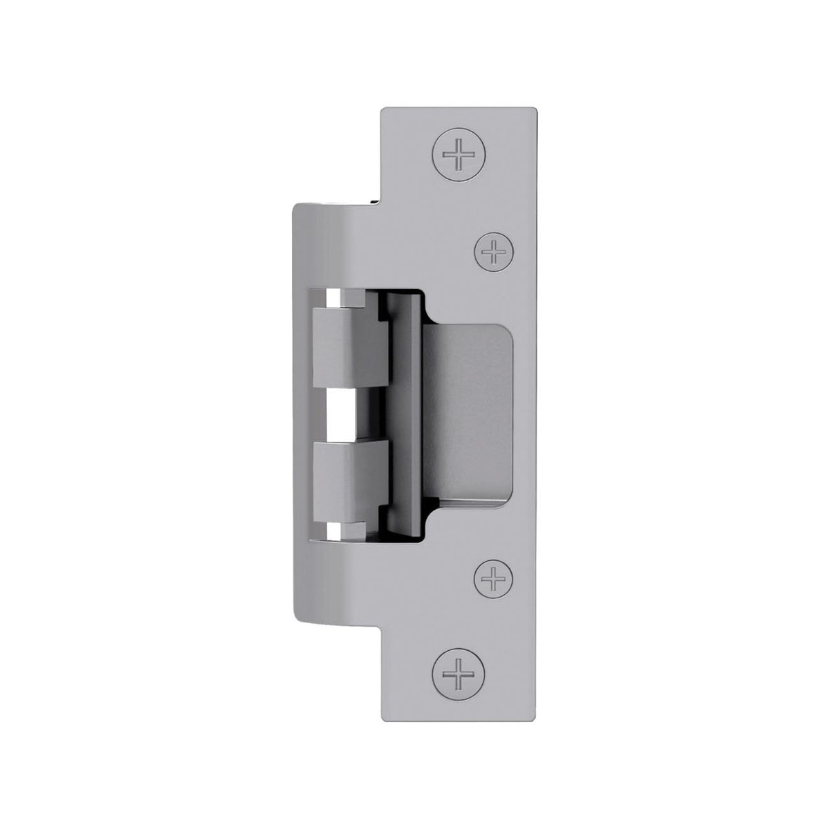 Hes 8000C-12/24D-63 | Electric Strike, 12/24 VDC, 0.24/0.12A, 1500 lbs Load, Satin Stainless Steel, With cylindrical Locksets